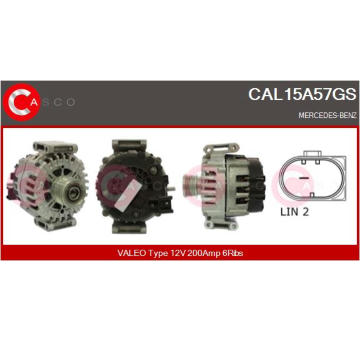 generátor CASCO CAL15112AS