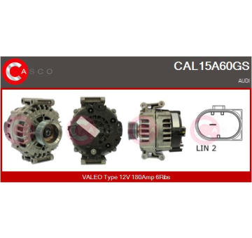 generátor CASCO CAL15118GS
