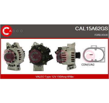 generátor CASCO CAL15121AS