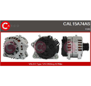 Řemenice, generátor CASCO CCP90259GS