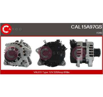 Řemenice, generátor CASCO CCP90274GS