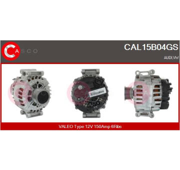 Remenica alternátora CASCO CCP90278AS