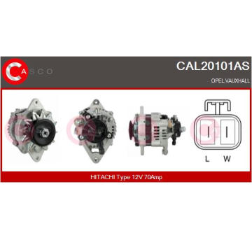 generátor CASCO CAL15127AS