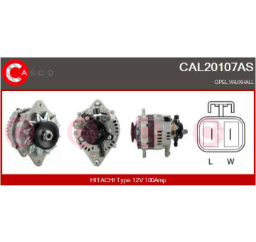 generátor CASCO CAL20107AS