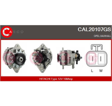 generátor CASCO CAL15134AS