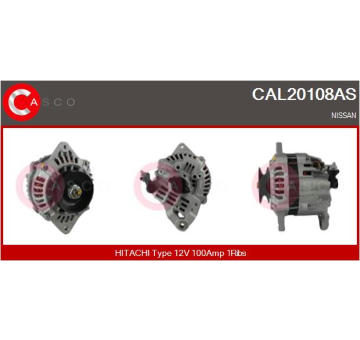 Řemenice, generátor CASCO CCP90315GS