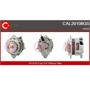 generátor CASCO CAL15135AS