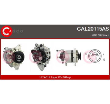 generátor CASCO CAL15145AS