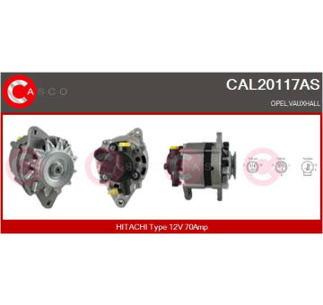 generátor CASCO CAL15147AS