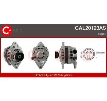 Řemenice, generátor CASCO CCP92109AS