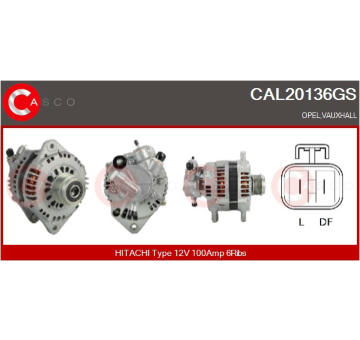 generátor CASCO CAL15160AS