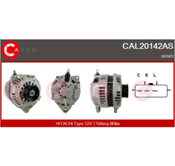 generátor CASCO CAL15164AS