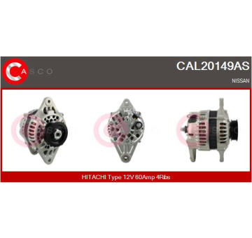 generátor CASCO CAL15172AS