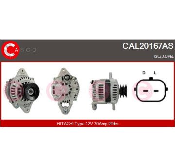 Spínač riadenia CASCO CCS61006GS