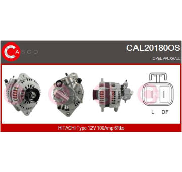 generátor CASCO CAL15209AS