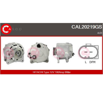 Spínač riadenia CASCO CCS70061GS