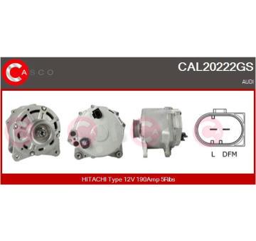 generátor CASCO CAL15241AS
