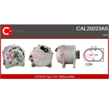 generátor CASCO CAL20223AS