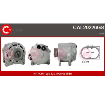 generátor CASCO CAL15244AS