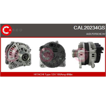 Alternátor CASCO CAL30102AS