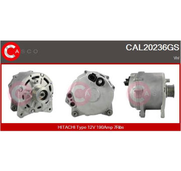 Alternátor CASCO CAL30103AS