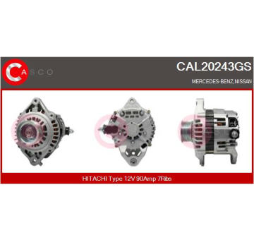 Alternátor CASCO CAL30109AS