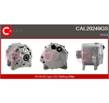 generátor CASCO CAL10606AS