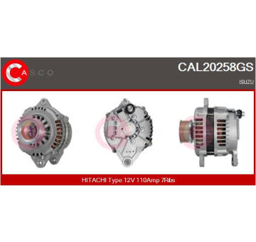 Alternátor CASCO CAL30122AS