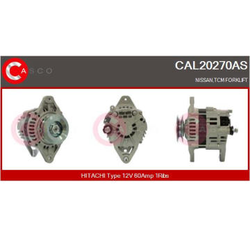 Alternátor CASCO CAL30128GS