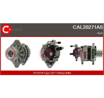 Alternátor CASCO CAL30129AS