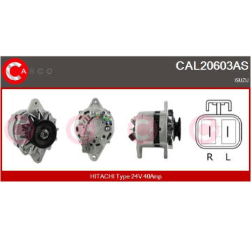Alternátor CASCO CAL30131AS