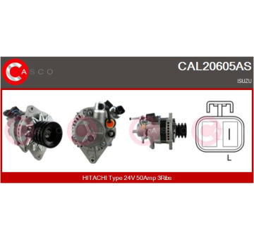 generátor CASCO CAL10619AS