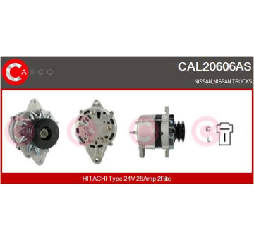 Alternátor CASCO CAL30132AS