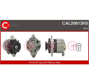 Alternátor CASCO CAL30137AS