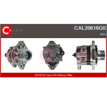 Alternátor CASCO CAL30139AS