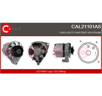 generátor CASCO CAL21101AS