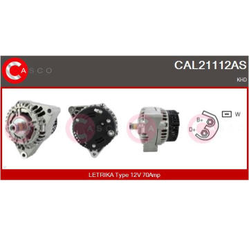 generátor CASCO CAL21112AS