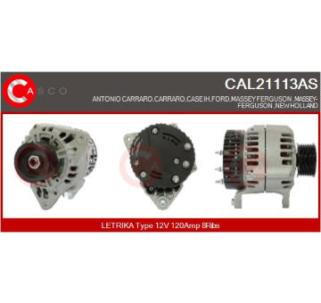 generátor CASCO CAL15321AS