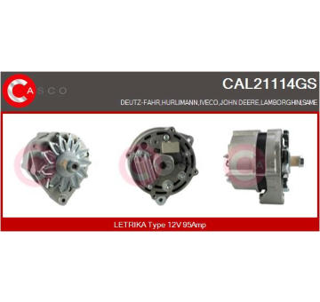 Alternátor CASCO CAL30159AS