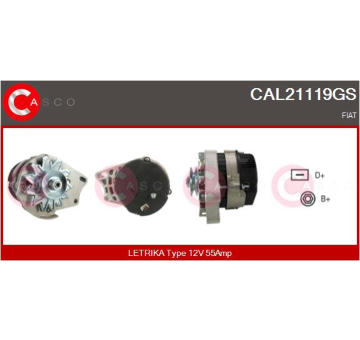 Alternátor CASCO CAL30163AS