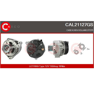 generátor CASCO CAL15336AS
