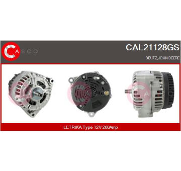 generátor CASCO CAL10653AS