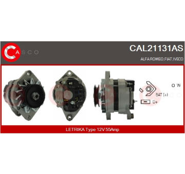 generátor CASCO CAL15340AS