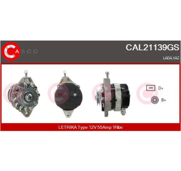 Alternátor CASCO CAL30186AS