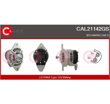generátor CASCO CAL15349AS