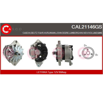 Alternátor CASCO CAL30194AS