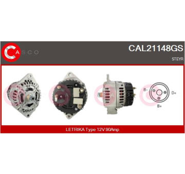 Alternátor CASCO CAL30197AS