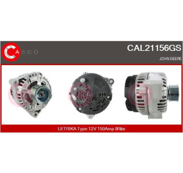 Alternátor CASCO CAL30208AS