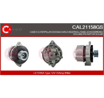 generátor CASCO CAL15368AS