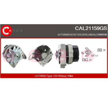 Alternátor CASCO CAL30211AS